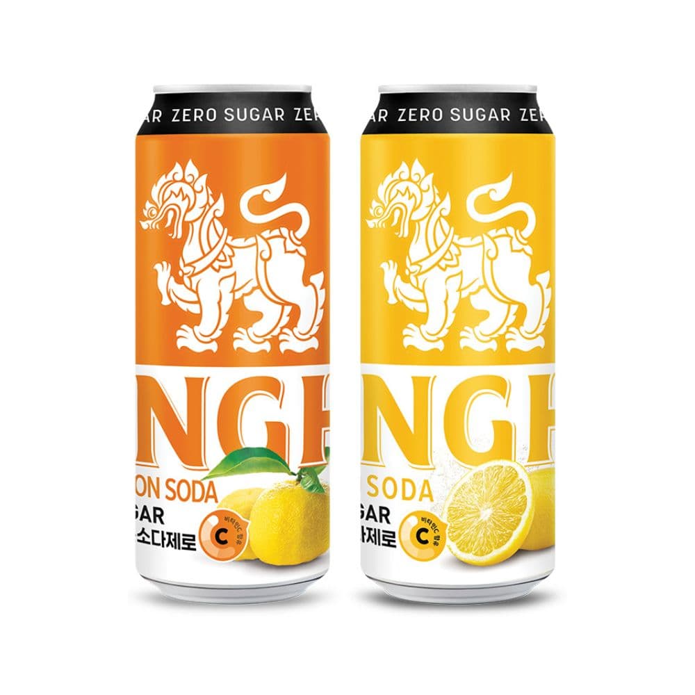 레몬/레몬 유자소다 제로 330ml x 24캔 2종 택1 12,900원