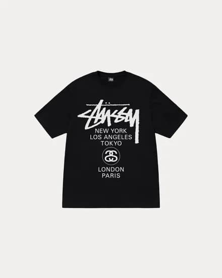 스투시 미공 월드투어 티 풀사이즈 리스탁