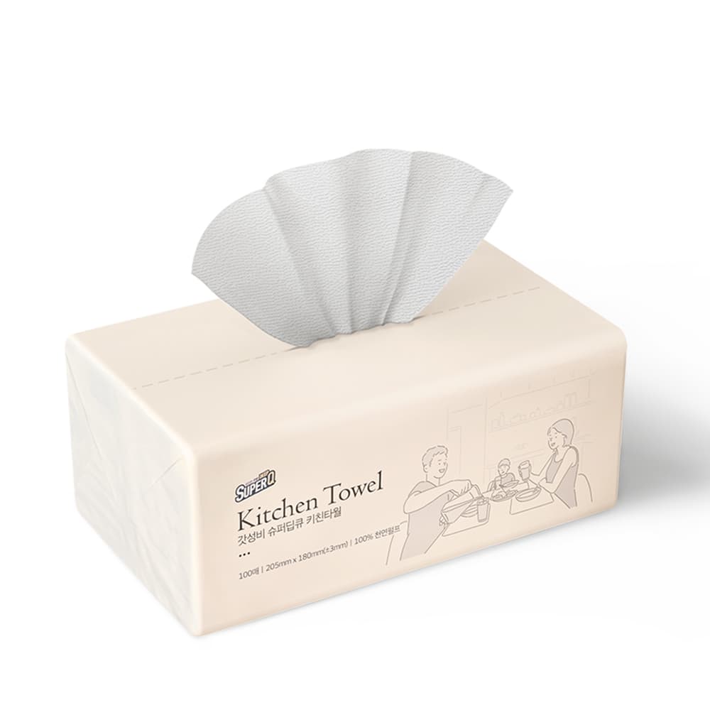 뽑아쓰는 키친타올 100매 9팩 6,900원