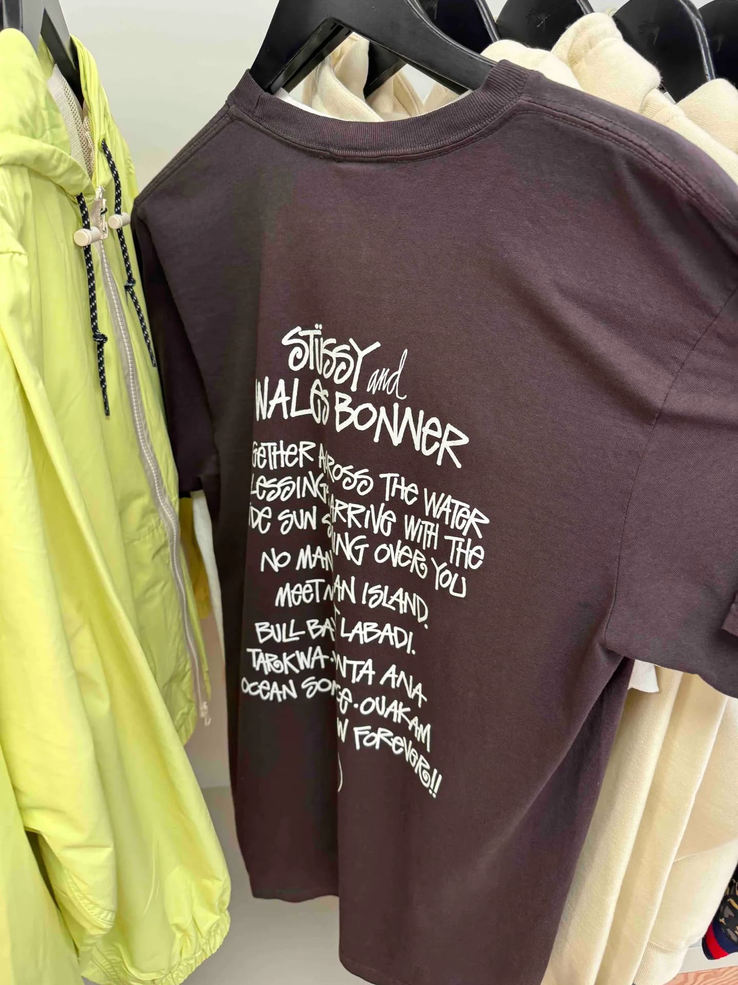 스투시 웨일즈보너 티셔츠