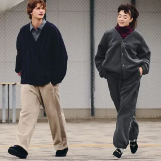 유니클로 x 니들스 후리스 와이드 팬츠 예약판매