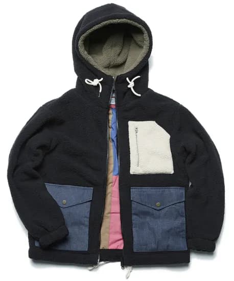 콰이어티스트 보아 헤비 후드집업 파카