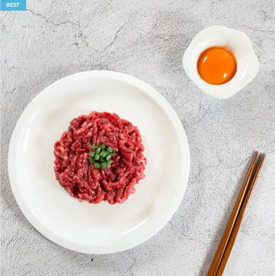 엄마네한우 1++ 육회 200g x 2팩 소스