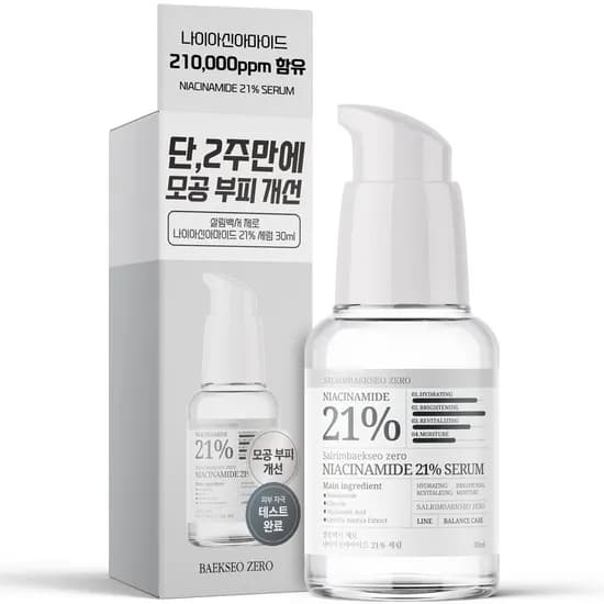 살림백서 제로 나이아신아마이드 21% 세럼 30ml
