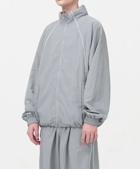 토피 파이핑 트랙자켓