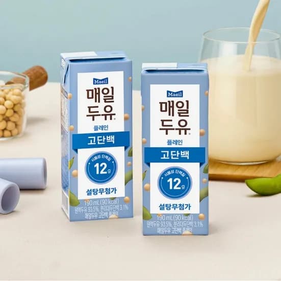 매일두유 고단백 190ml 48팩