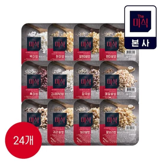 더미식 삼광 백미밥 210g 24개