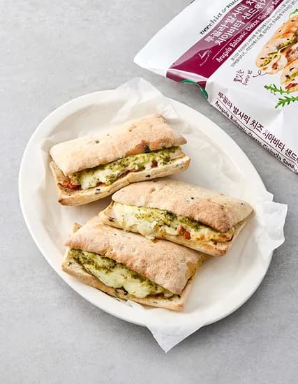 베키아에누보 루꼴라 발사믹 햄치즈 치아바타 샌드위치 3개