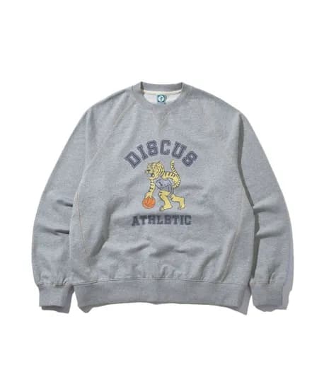 디스커스 오버 핏 타이거 스웨트 셔츠