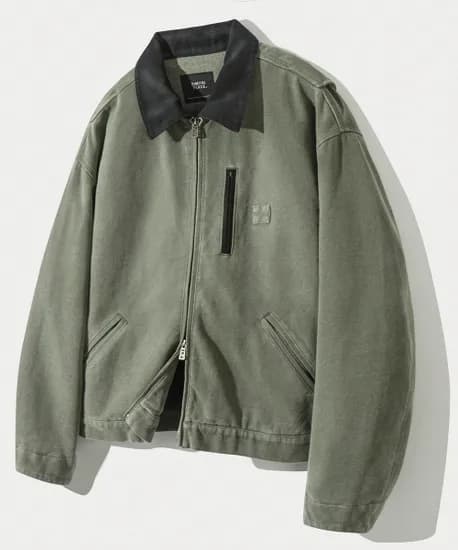 디미트리블랙 디트로이트 퀼팅자켓 모스그린 1.6