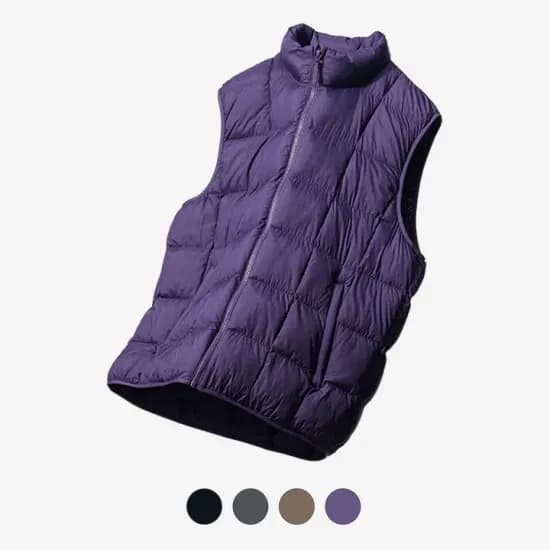 유니클로 퍼프텍 베스트 퍼플 ₩40,560