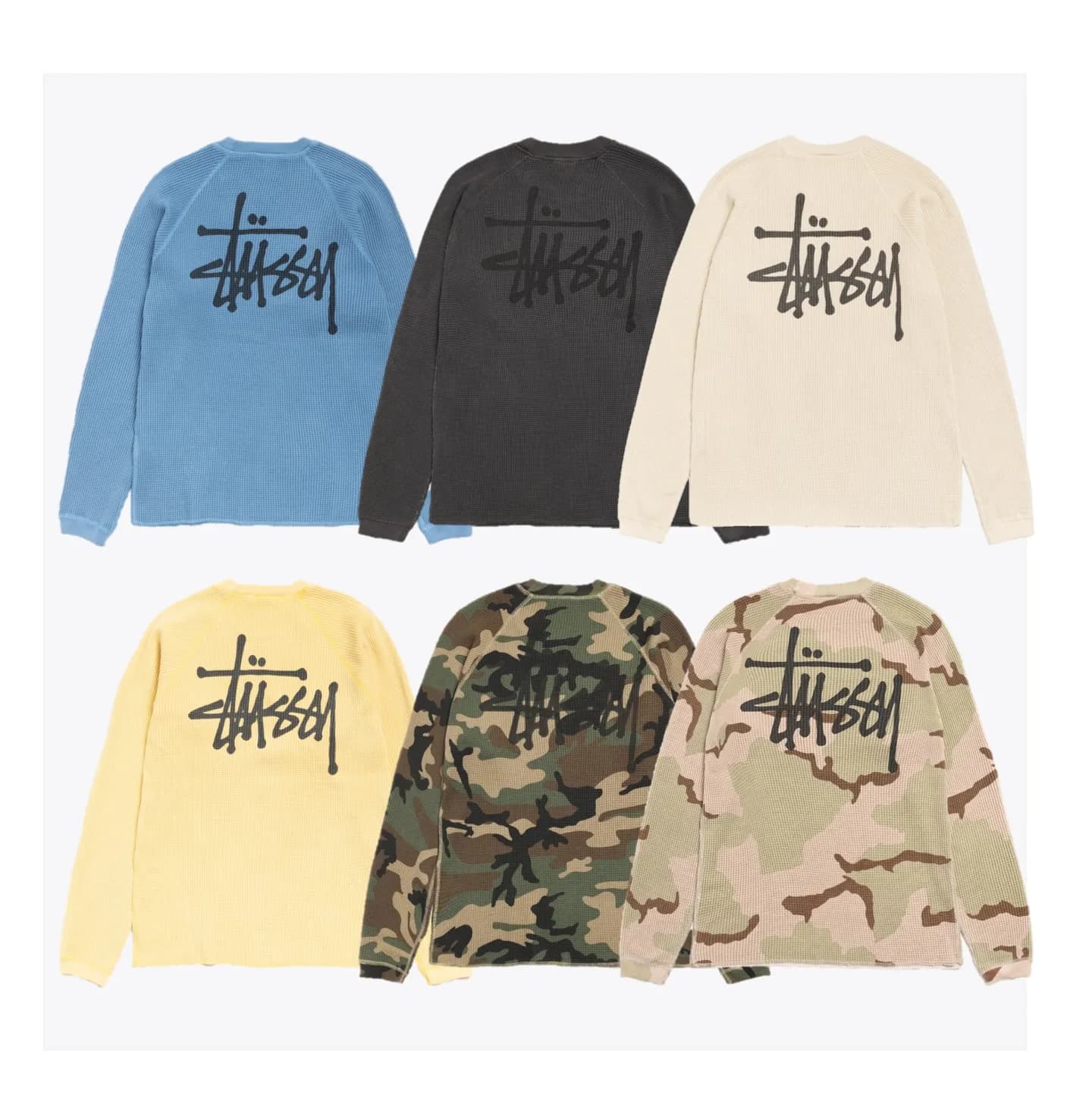 스투시 써멀 롱슬리브