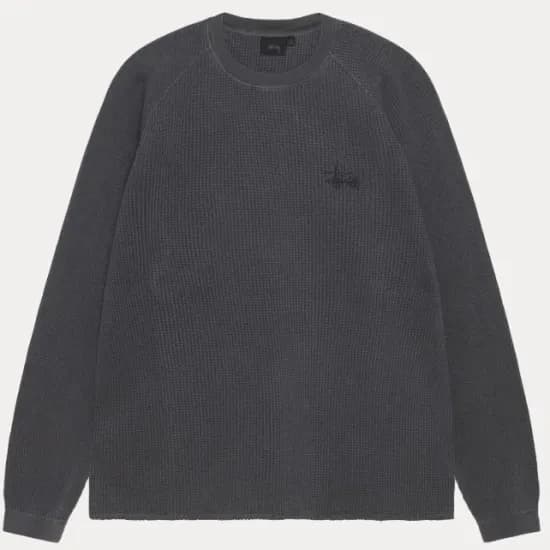 스투시 베이직 래글런 써멀 롱슬리브