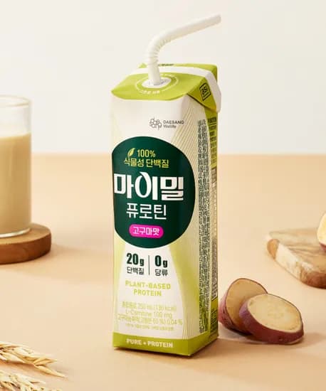 마이밀 퓨로틴 식물성 단백질 20g 고구마 250ml