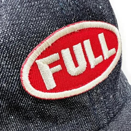 풀카운트 FULL 로고 데님 볼캡