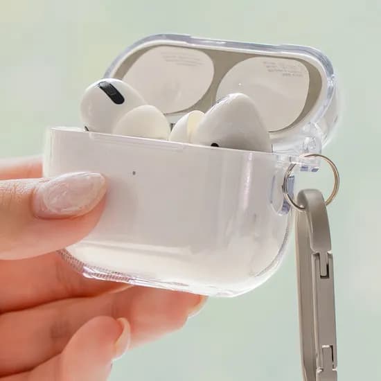 단2일 에어팟프로 에어팟 PC 하드케이스 카라비너