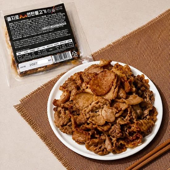 연탄불고기 250g 4개 8,300원