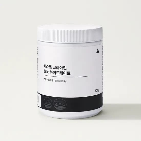 잠백이 크레아틴 모노 하이드레이트, 300g, 8590원