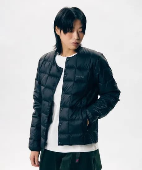 그라미치 x 타이온 콜라보레이션 경량 패딩 블랙 타임세일
