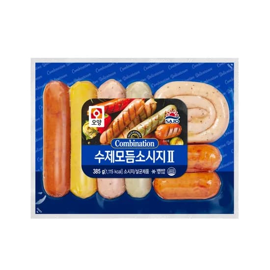 사조오양 수제 모듬 소시지 385g 2개 6990원 멤버쉽 무배