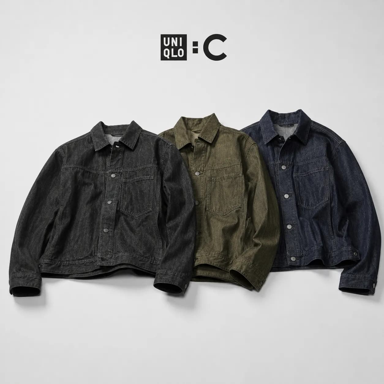 유니클로 C 데님 트러커 자켓 5.4 / C 배럴 진 3.9