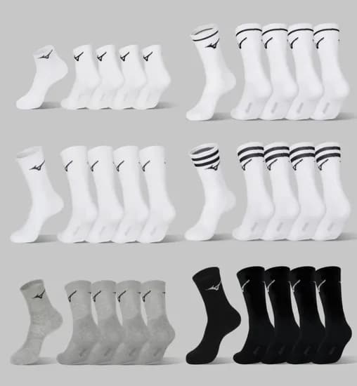 미즈노 쿠션 양말 5PACK / ₩9,900