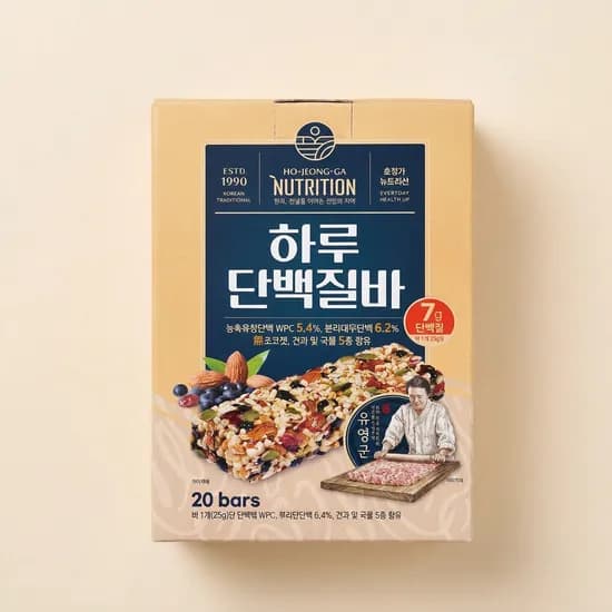 호정가 하루 단백질바 20개 7990원