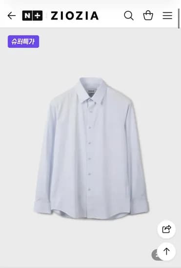 지오지아 미라클 슬림핏 드레스 셔츠 16,110원
