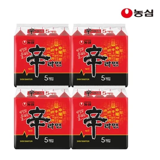 신라면 20입 외 2종 (짜파게티 20입, 육개장사발면 등)