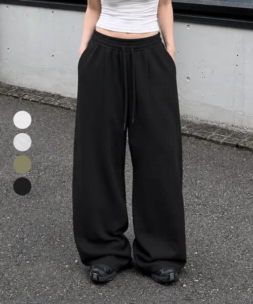 투턱 와이드 루즈핏 스웻팬츠 9,900원