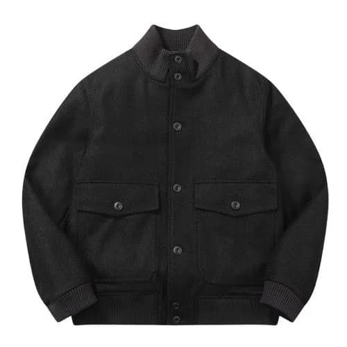 본 포텍스 펠트로 이태리 원단 헤링본 A-1 점퍼 112,890원