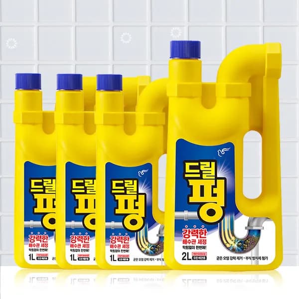 피죤 드릴 1L 3개 + 2L 1개 총 5L