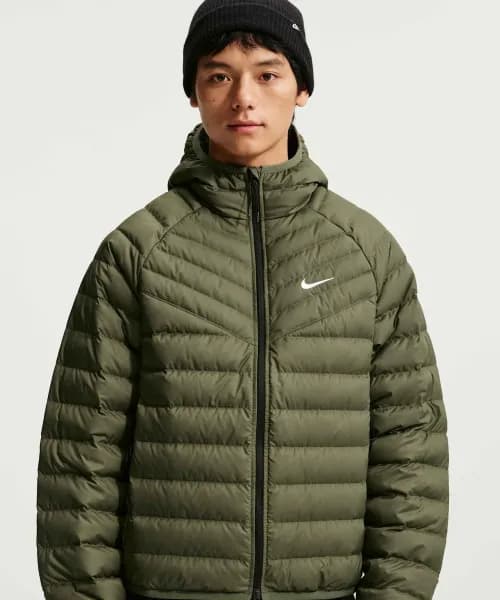 나이키 윈드러너 경량 다운 마이크로채널 재킷