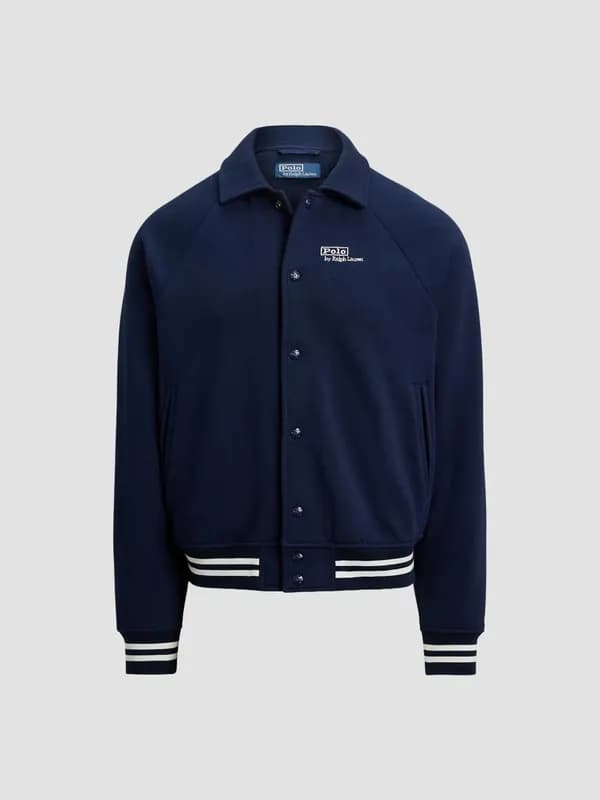 폴로 무관세 아우터 채굴 Vintage-Fit Logo Fleece Bayport Jacket 외