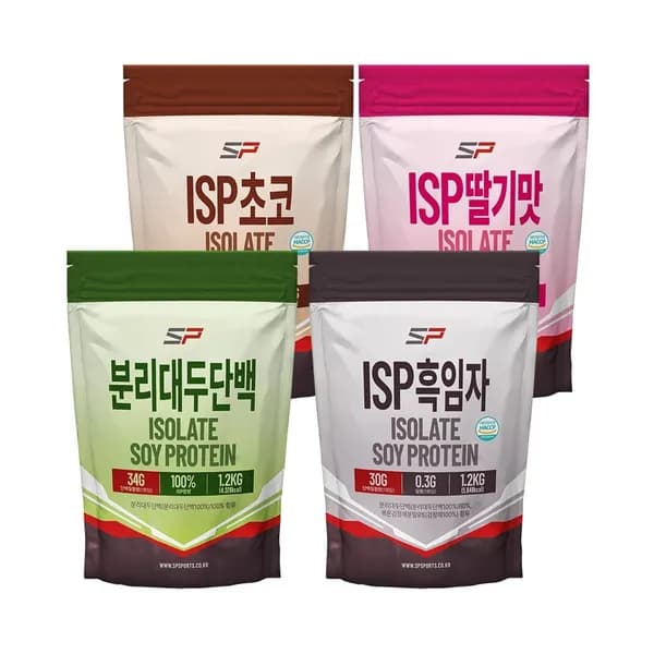 성풍 분리대두단백 ISP 1.2kg x 3개