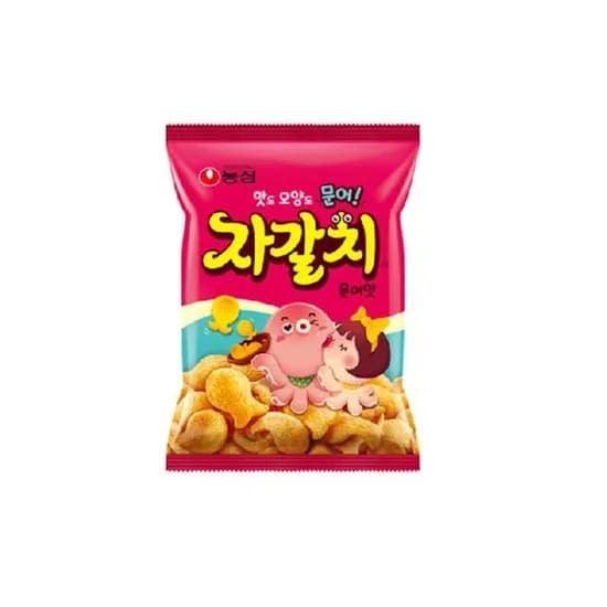 하루특가) 농심 자갈치 문어맛, 90g, 10개