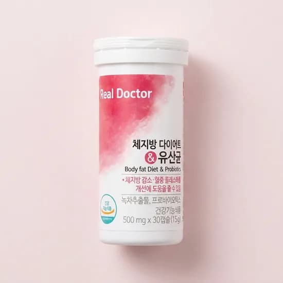 하루특가) 리얼닥터 체지방 다이어트 유산균, 500mg, 30캡슐, 3개