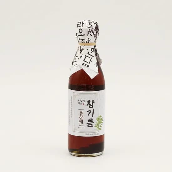 하루특가) 전통압착 통참기름, 350ml, 4개