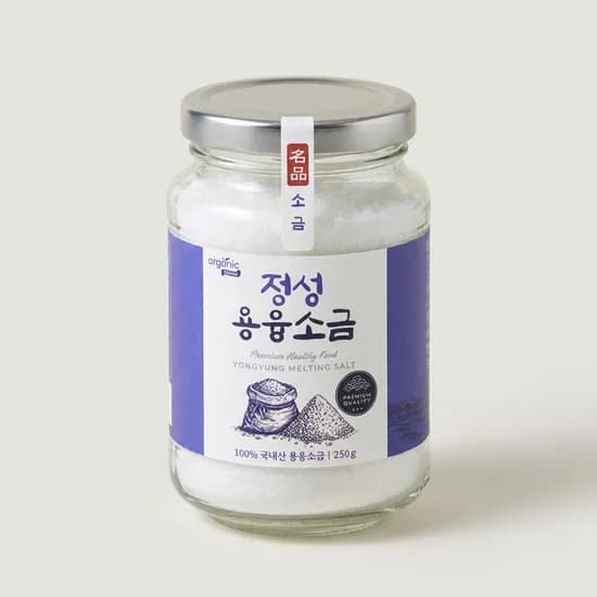 하루특가) 오가닉프렌즈 정성 용융소금 구운소금, 250g, 1개