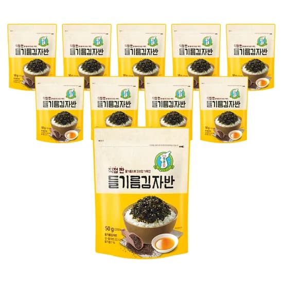 지도표 성경김 들기름 김자반 50g,