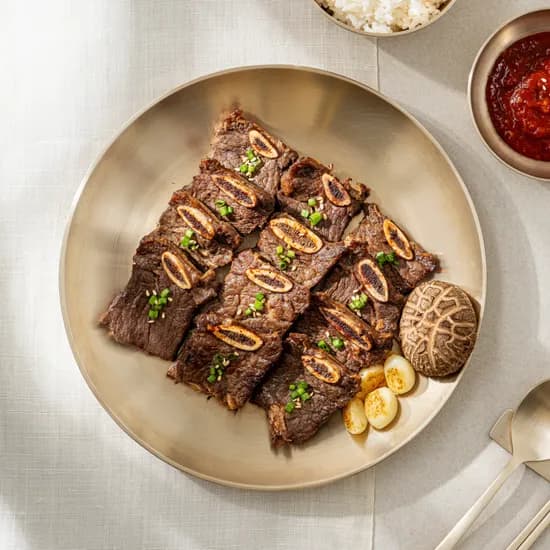 PICK) 고기중독 양념 LA갈비, 1kg, 1팩