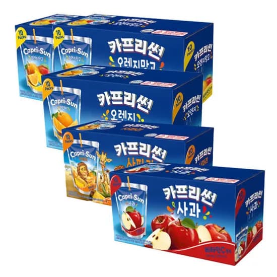 카프리썬 오렌지망고 20개 외 3종 총 50개