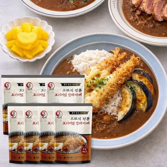 혼카레 도쿄식 정통 민찌카레 오리지널 210g 7개