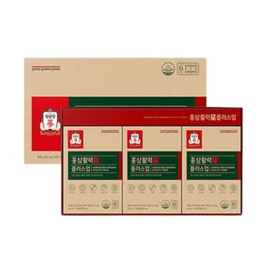 하루특가) 정관장 홍삼활력플러스업, 40ml, 30포, 10박스