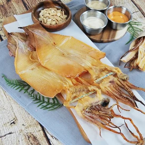 국내산 촉촉오징어 왕특대 8미 외 오징어채 1봉 770g