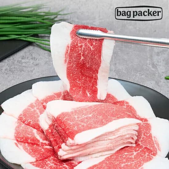빽패커 호주산 청정우 차돌박이 구이용 샤브용 250g x 6
