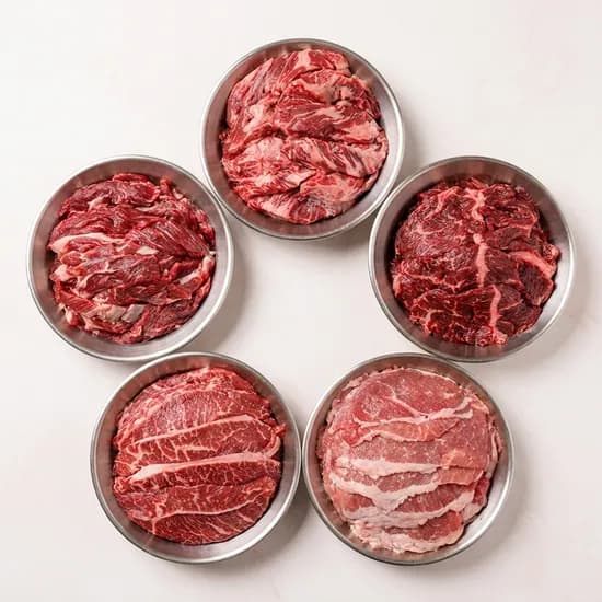 하루특가) 맛춤상회 소고기 모둠, 200g, 5팩, 1세트