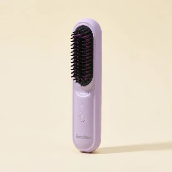 하루특가) 로로보아 스타일톡 무선 헤어브러쉬, 블라썸핑크, 1개