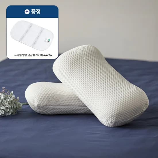 알러씰 땅콩형 메모리폼 베개 1+1