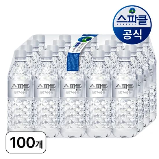 스파클 생수 500ml 100병